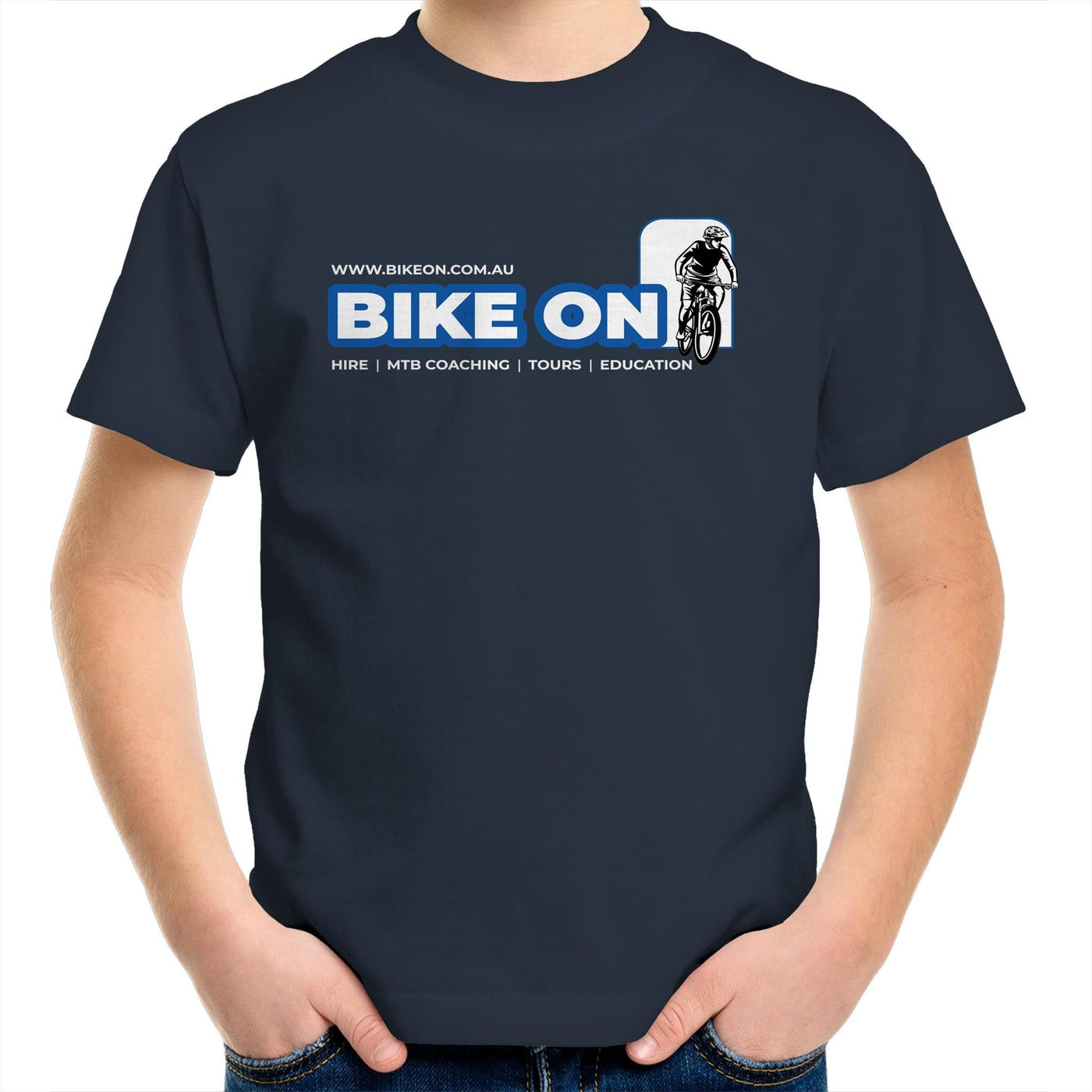 Bike On Kids T-Shirt - Reckless MTB BMX MX Store